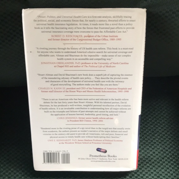 “ Power, politics, and universal healthcare” Hardback nonfiction book - Picture 2 of 16